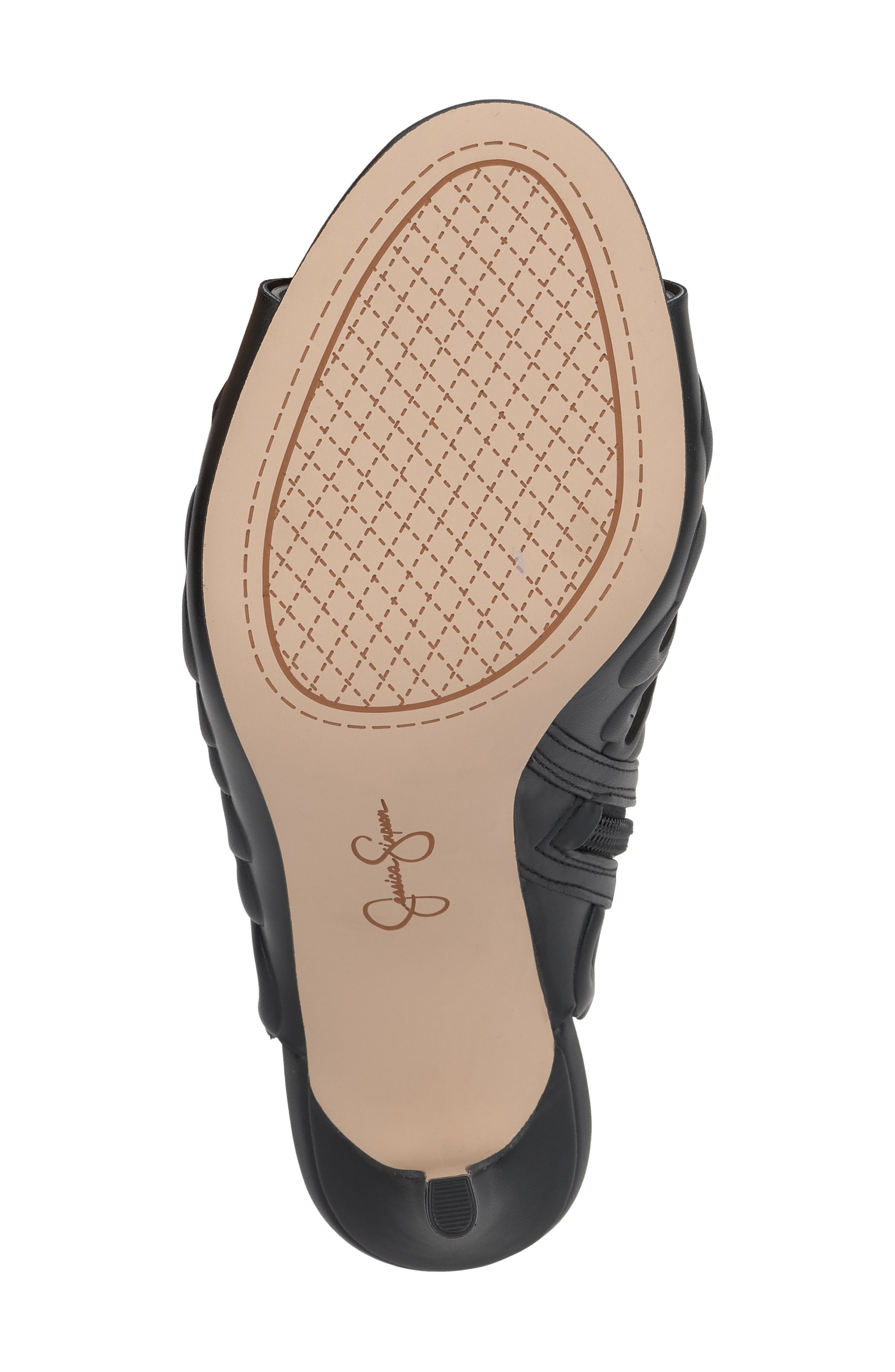 Jessica Simpson Jalina Sandal, Alternate, color, Black/ Clear