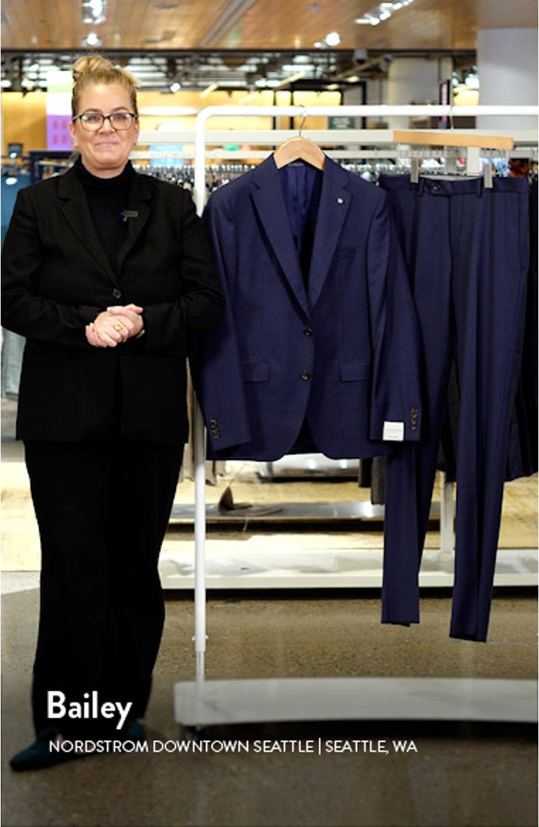 Esprit Navy Slub Wool Suit, sales video thumbnail