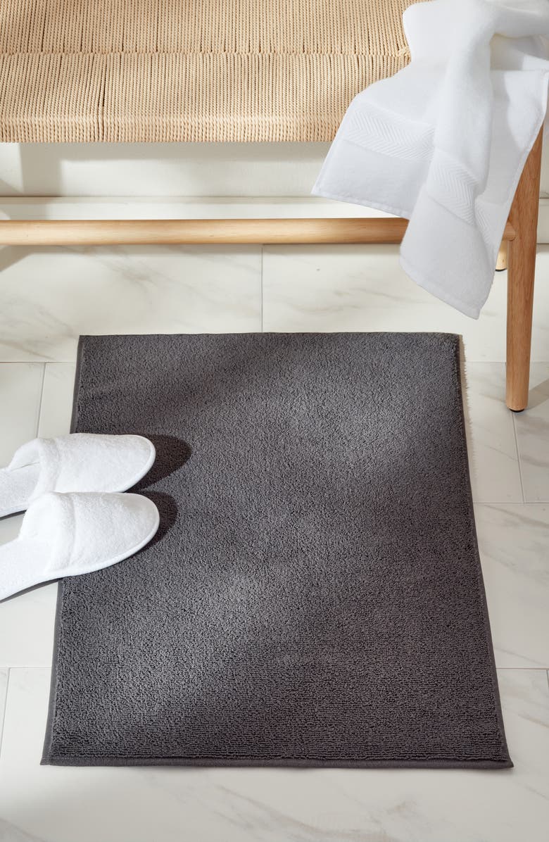 Nordstrom Organic Hydrocotton Bath Mat, Alternate, color, Grey Onyx