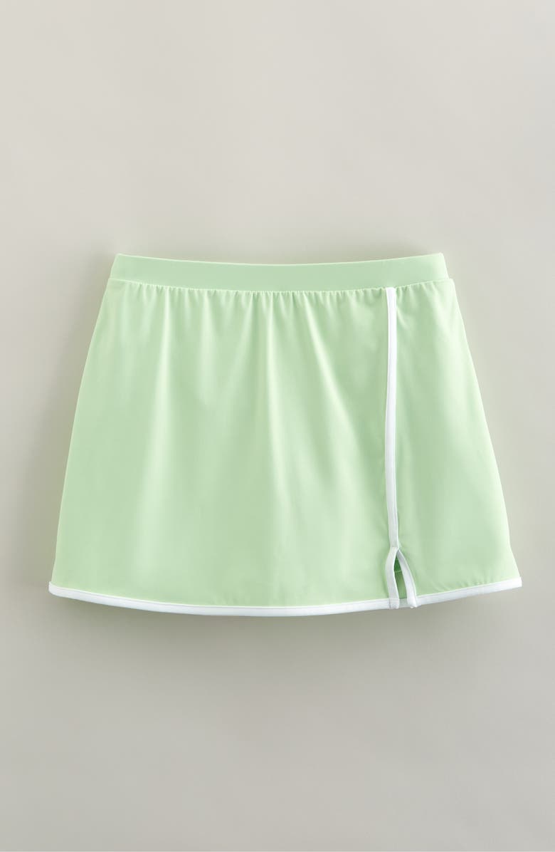 Recess Pickleball x Zella Kids' Cross Court Skort, Main, color, Green Verde