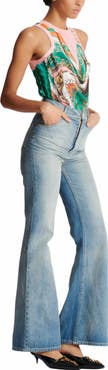Balmain Flared-Fit Denim Jeans