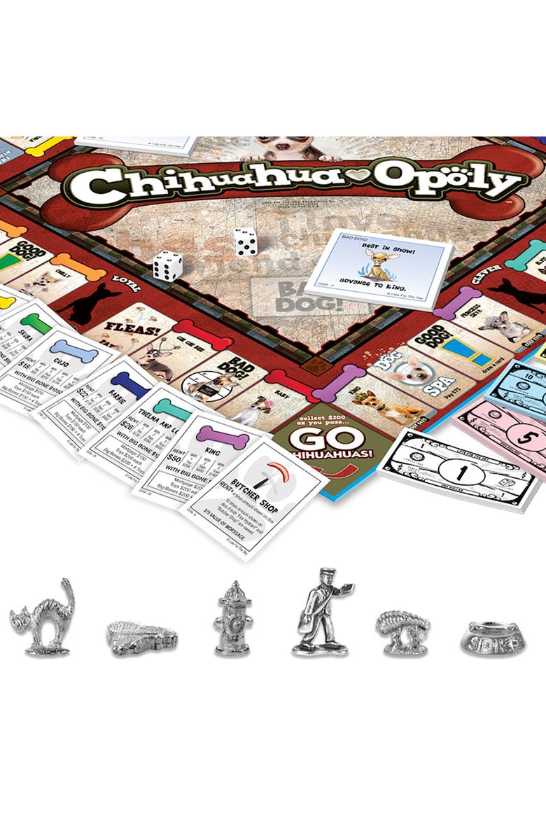 Chihuahuaopoly Monopoly Board Game, Alternate, color, Multicolored
