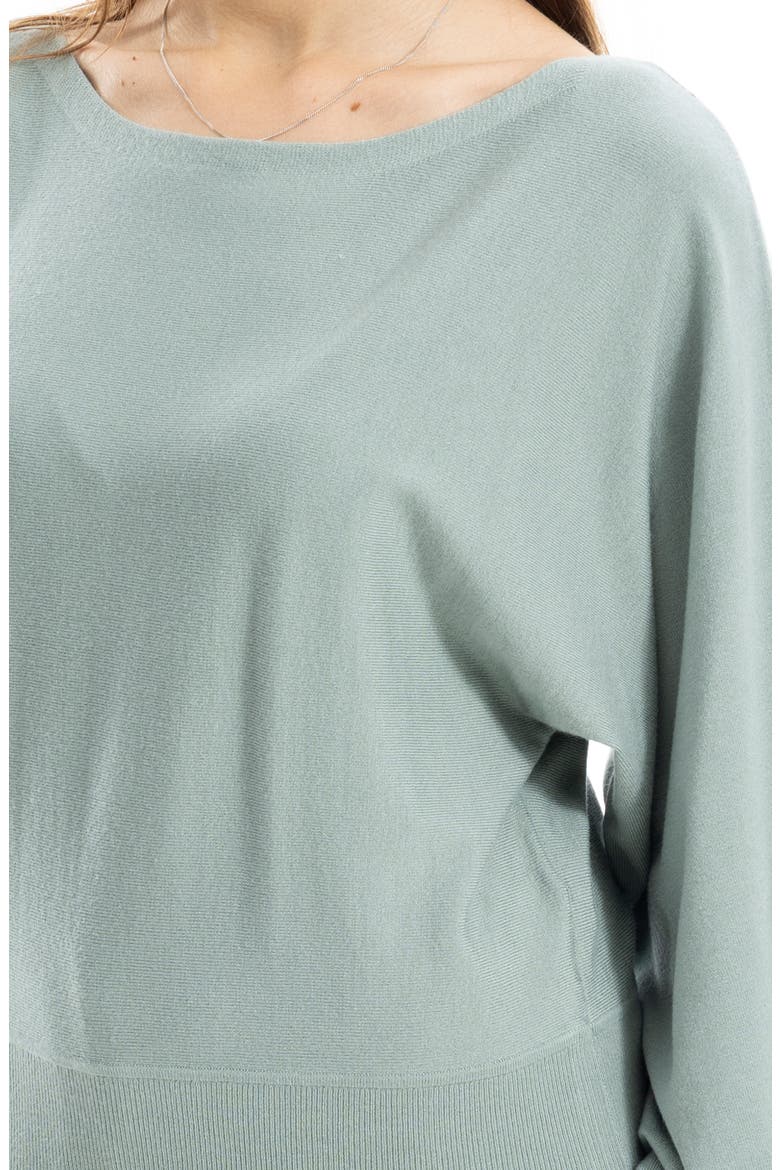 Dolman Sleeve Sweater, Alternate, color, SEAMIST