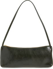 Mansur Gavriel Gaia Leather Baguette Shoulder Bag