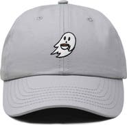 Dalix Coffee Ghost Embroidered Hat