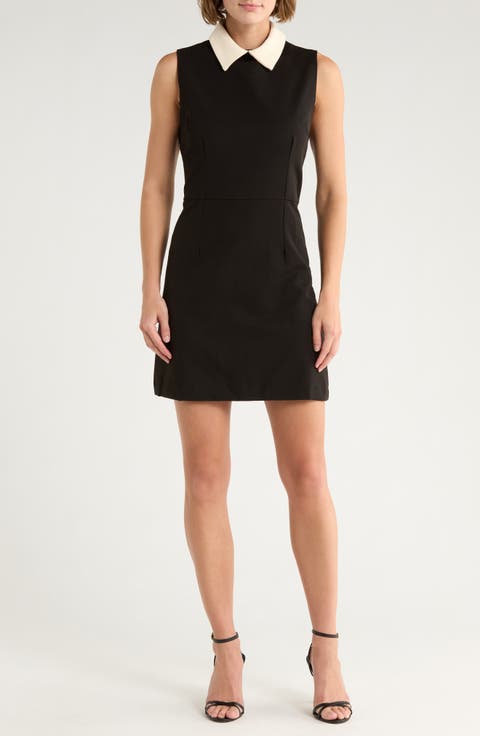 Gemma Collared Sleeveless Minidress
