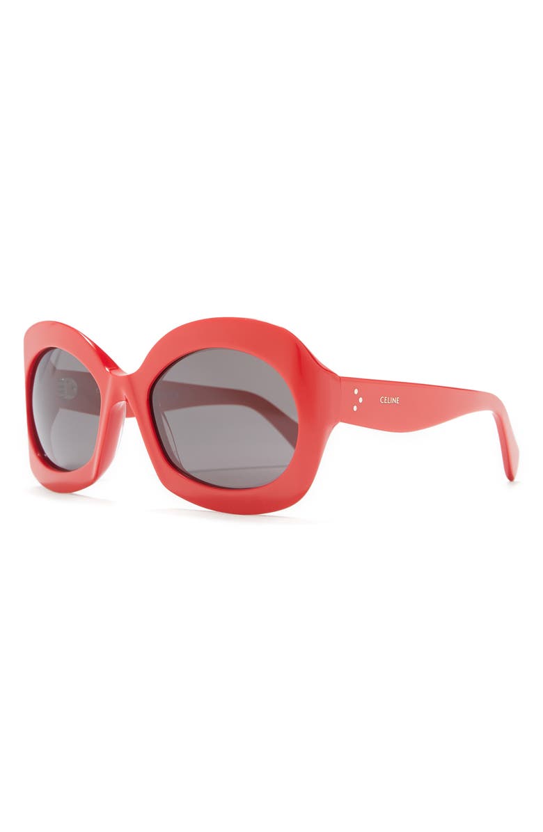 CELINE 57mm Round Sunglasses, Alternate, color,