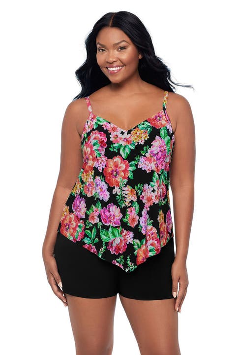 Hank Control Swim Romper with Pockets