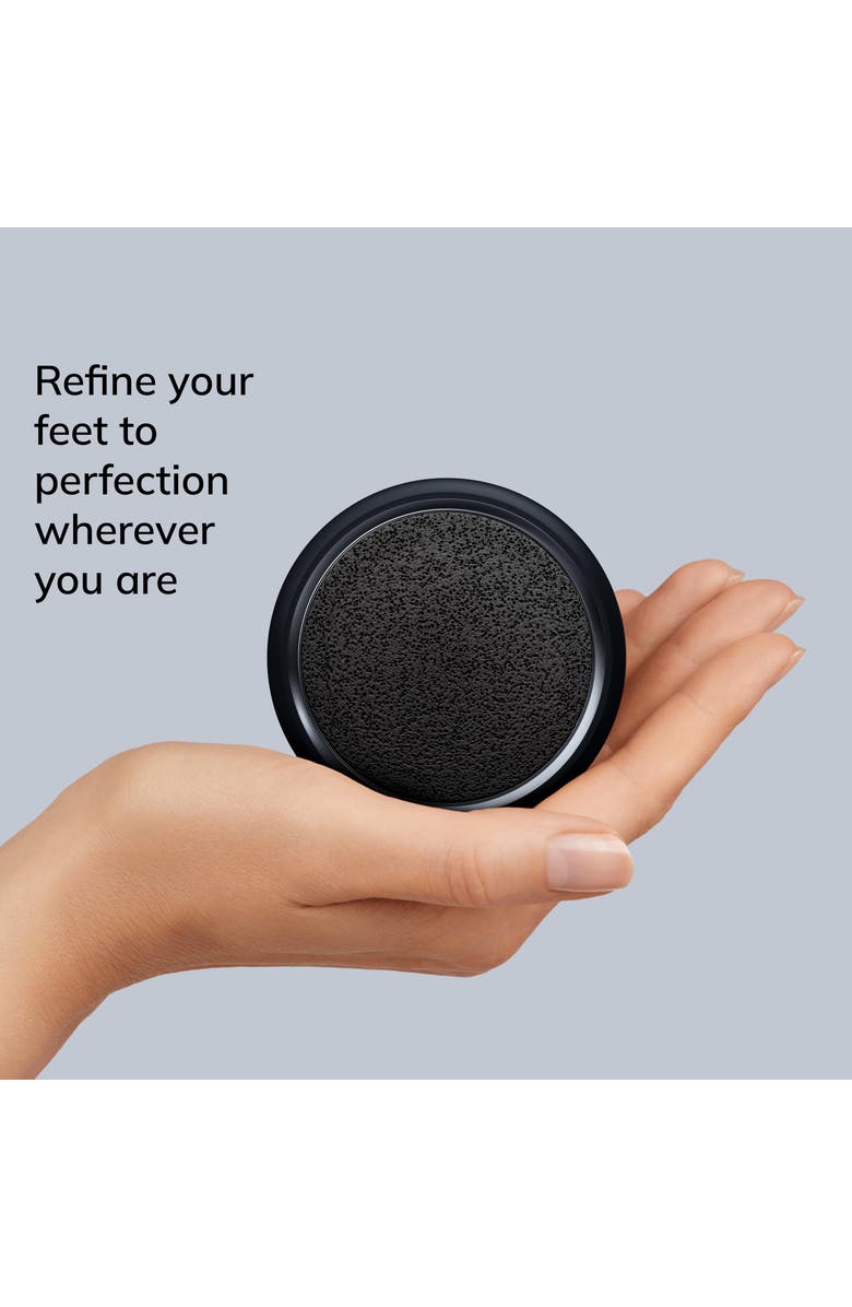 GESKE SmartAppGuided Dual Foot Smoothener | 8 in 1, Alternate, color, Black