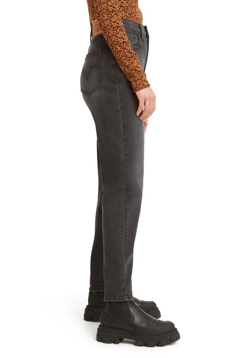 High Waisted Mom Jeans, Alternate, color, SAY NO GO