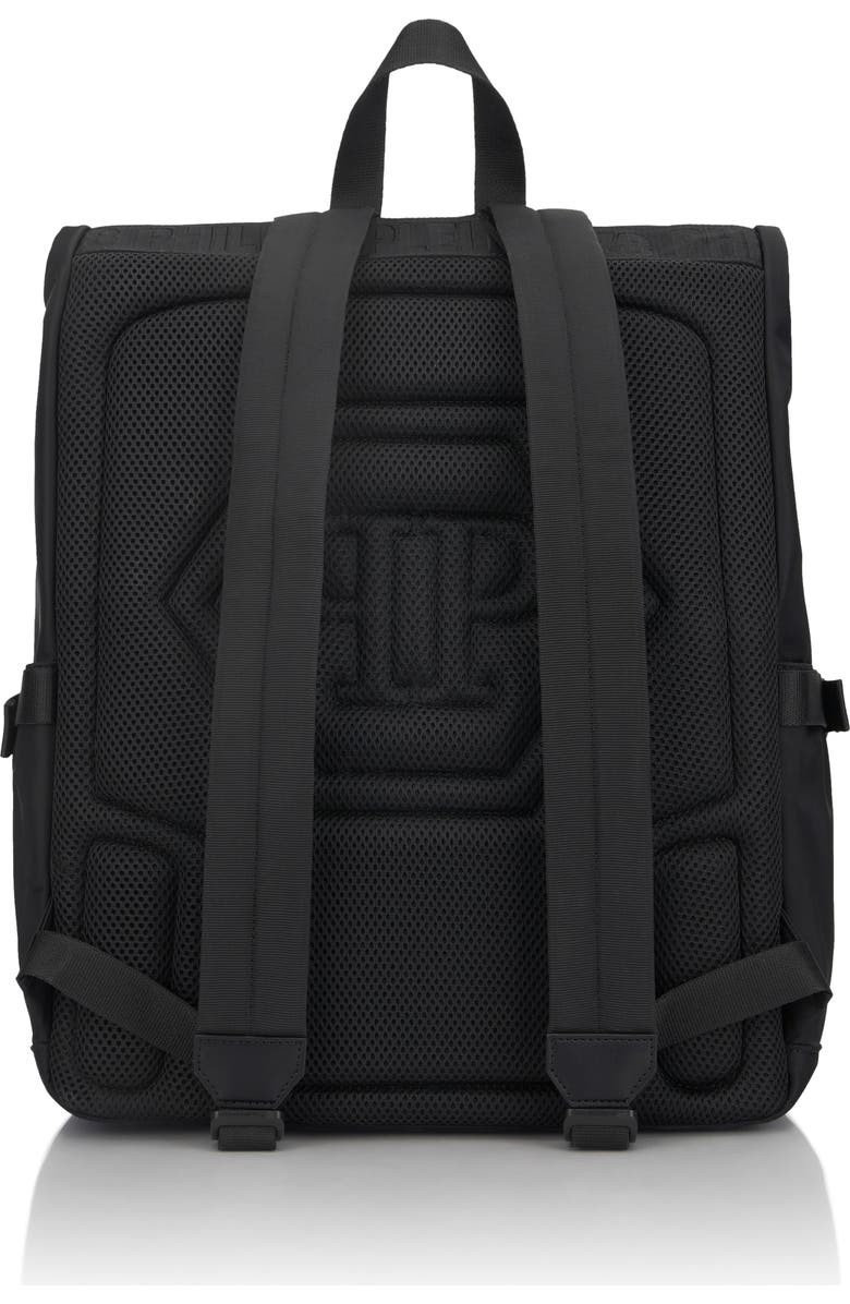 PHILIPP PLEIN Nylon Box Backpack Men, Alternate, color, Black