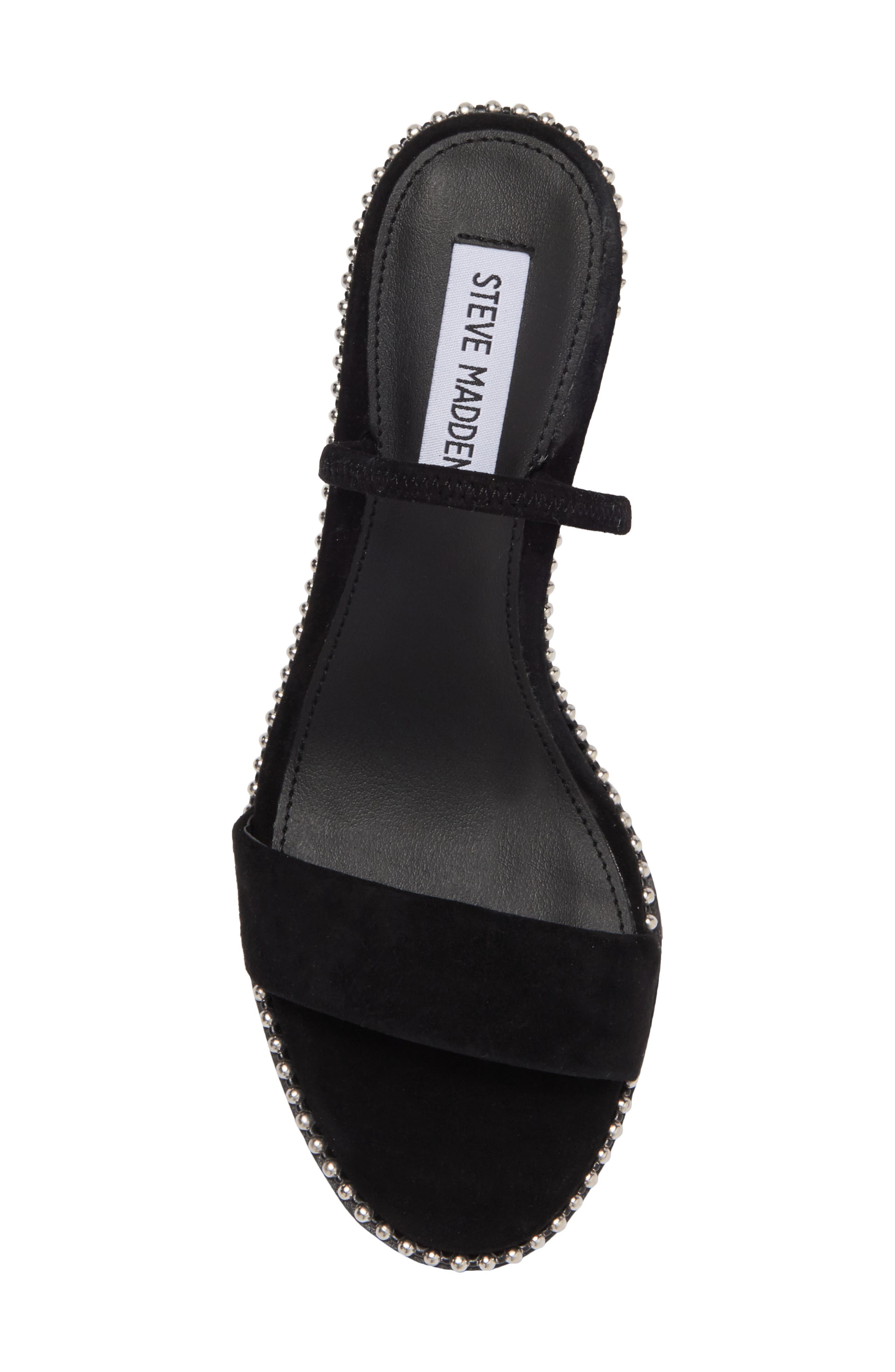 Steve Madden Benefit Crystal Heeled Sandal, Alternate, color, 