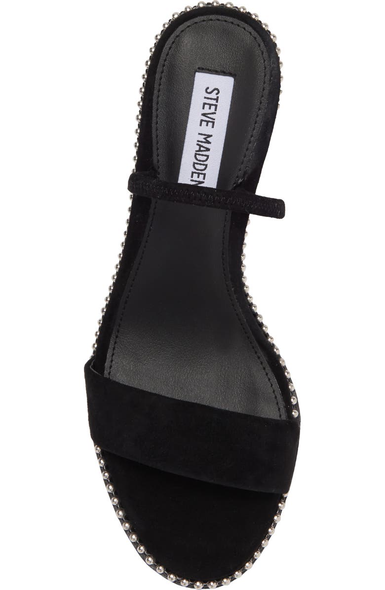 Steve Madden Benefit Crystal Heeled Sandal, Alternate, color,