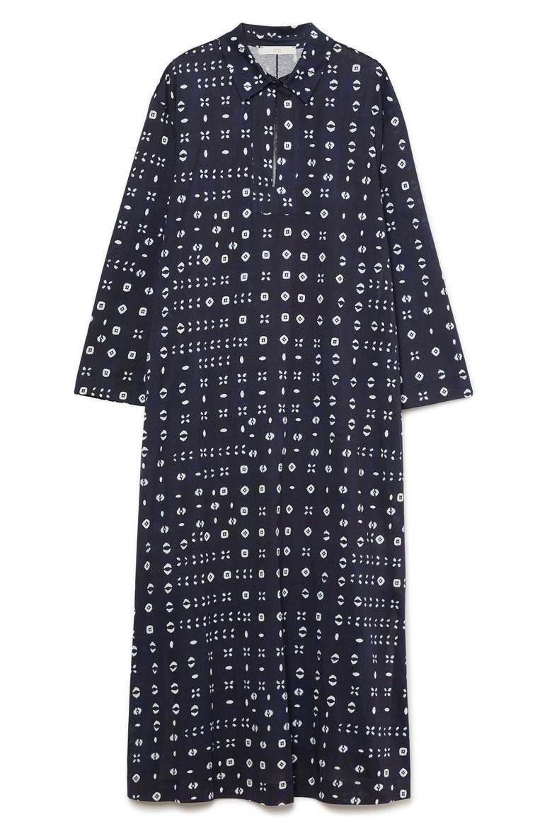 Cotton Jersey Dress, Alternate, color, NAVY