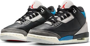 Kids' Air Jordan 3 Retro Basketball Sneaker