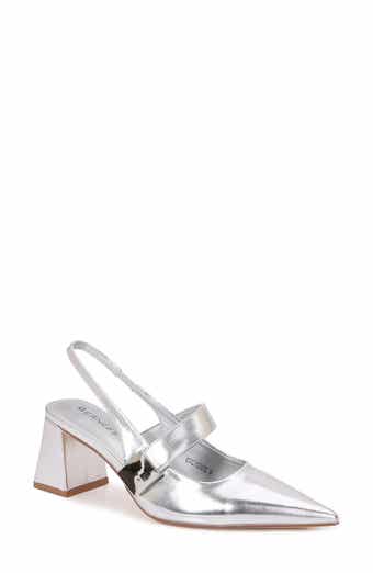 BERNESS Inset Strap Slingback Pump