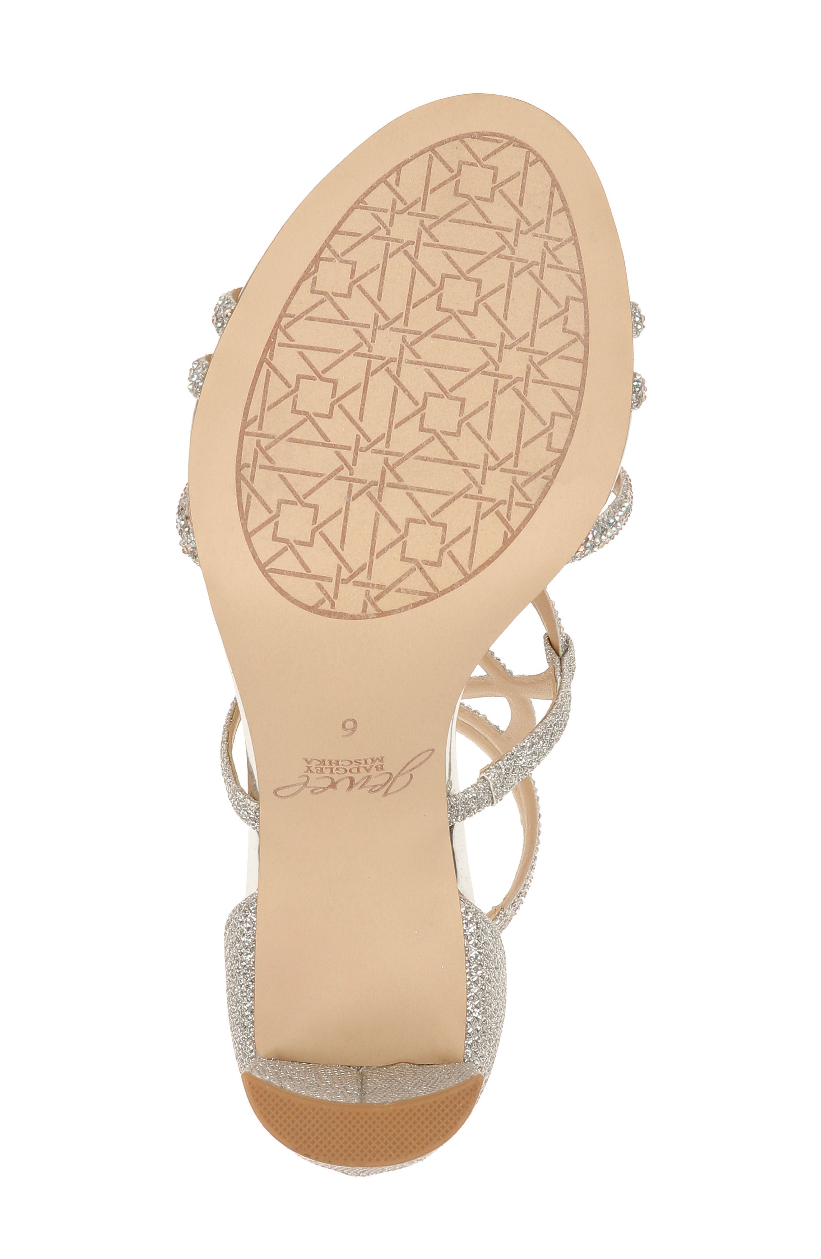 Filimena Glitter Sandal, Alternate, color, SILVER GLITTER