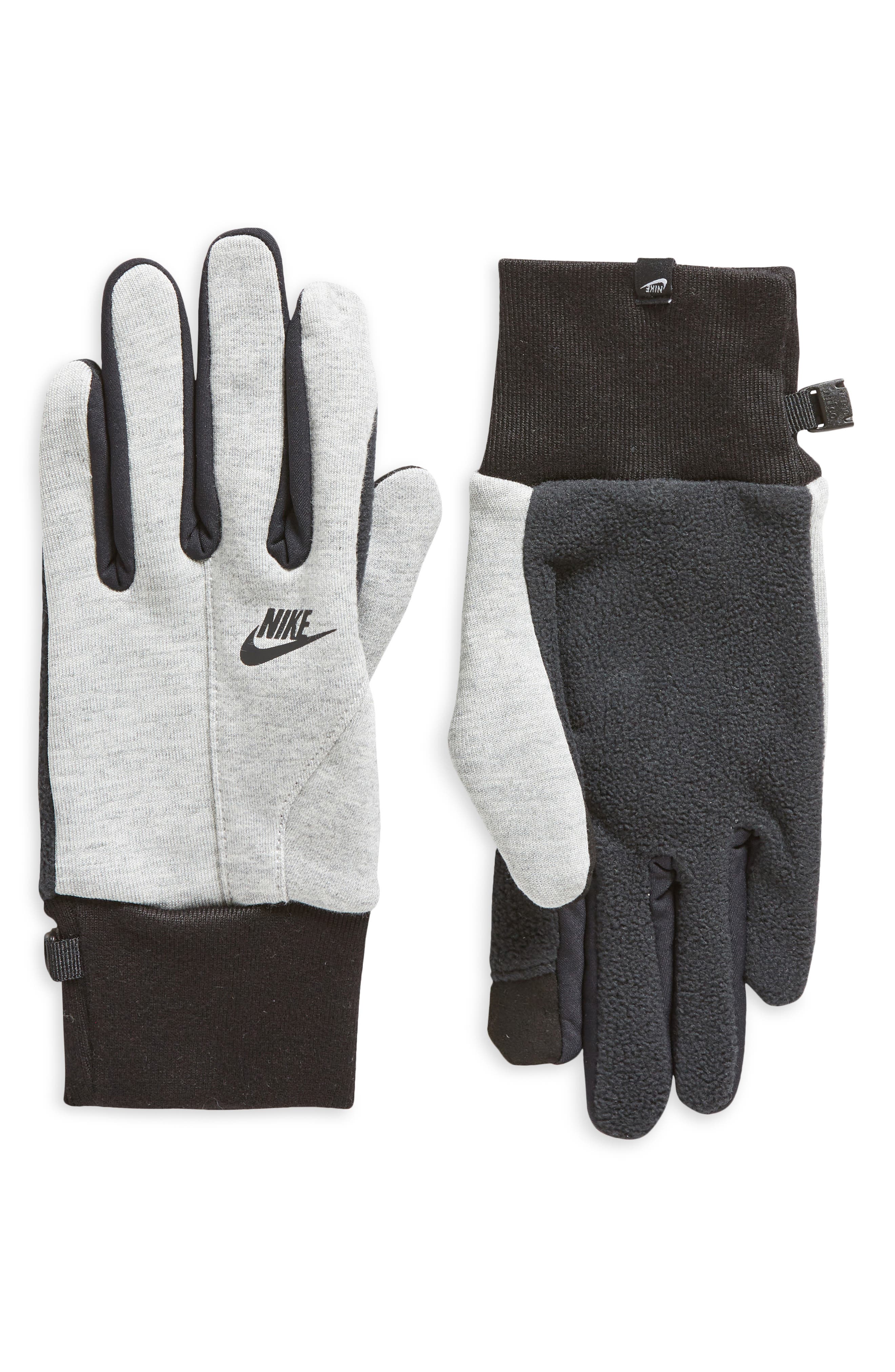 nike men's knit tech touch gloves
