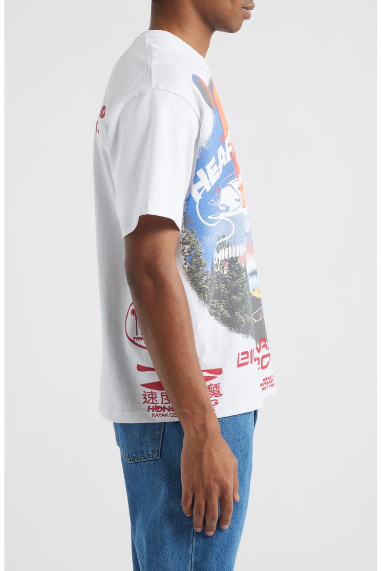 Hook Cotton Graphic T-Shirt, Alternate, color, WHITE