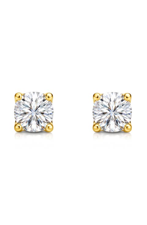 Moissanite Stud Earrings