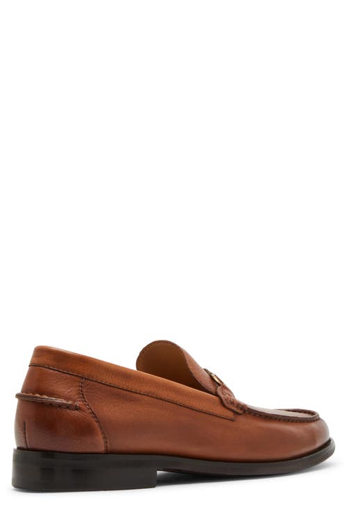 Steve Madden Alfio Bit Loafer In Tan Leather