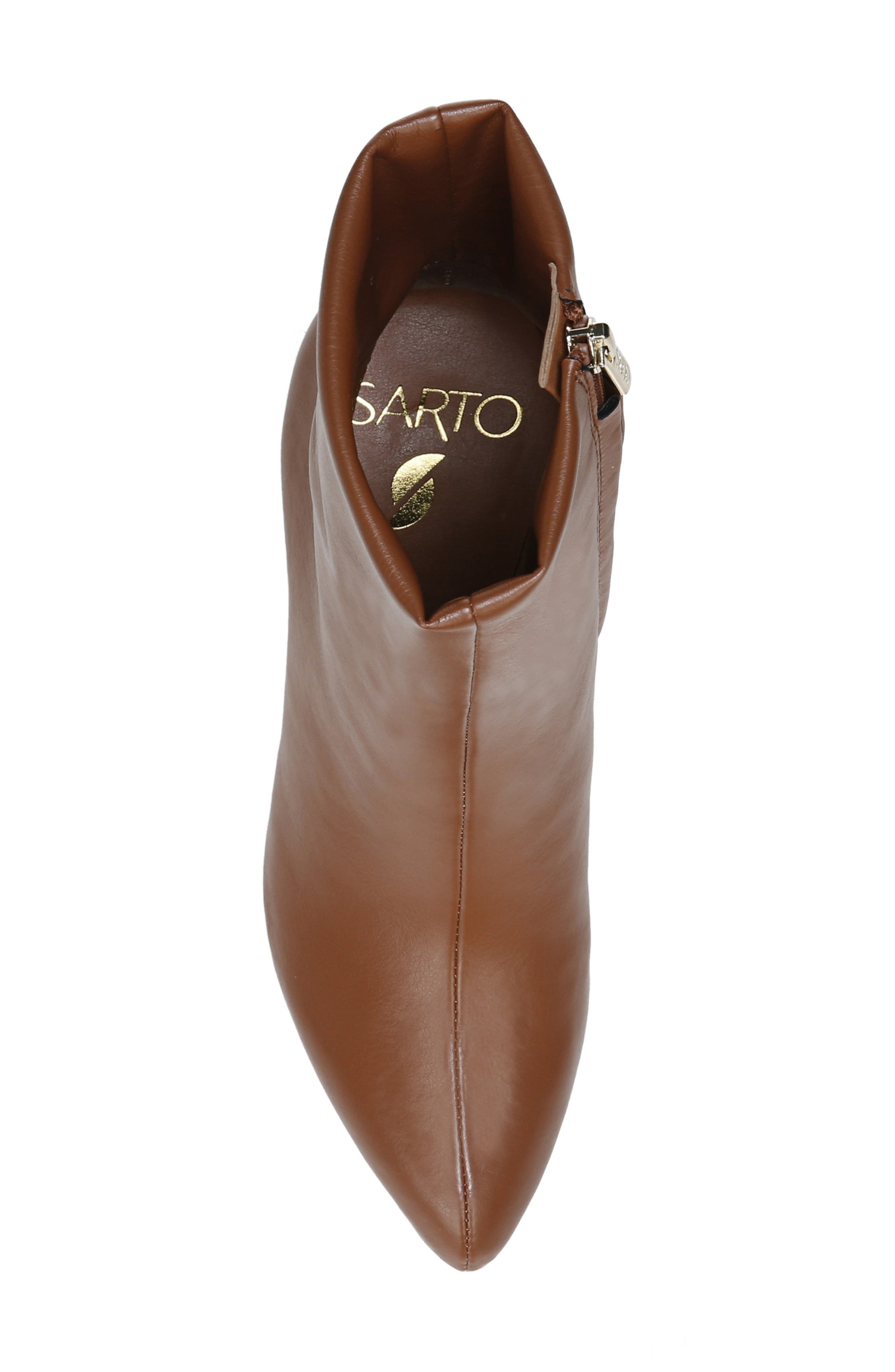 SARTO by Franco Sarto Callie Bootie, Alternate, color, Saddle