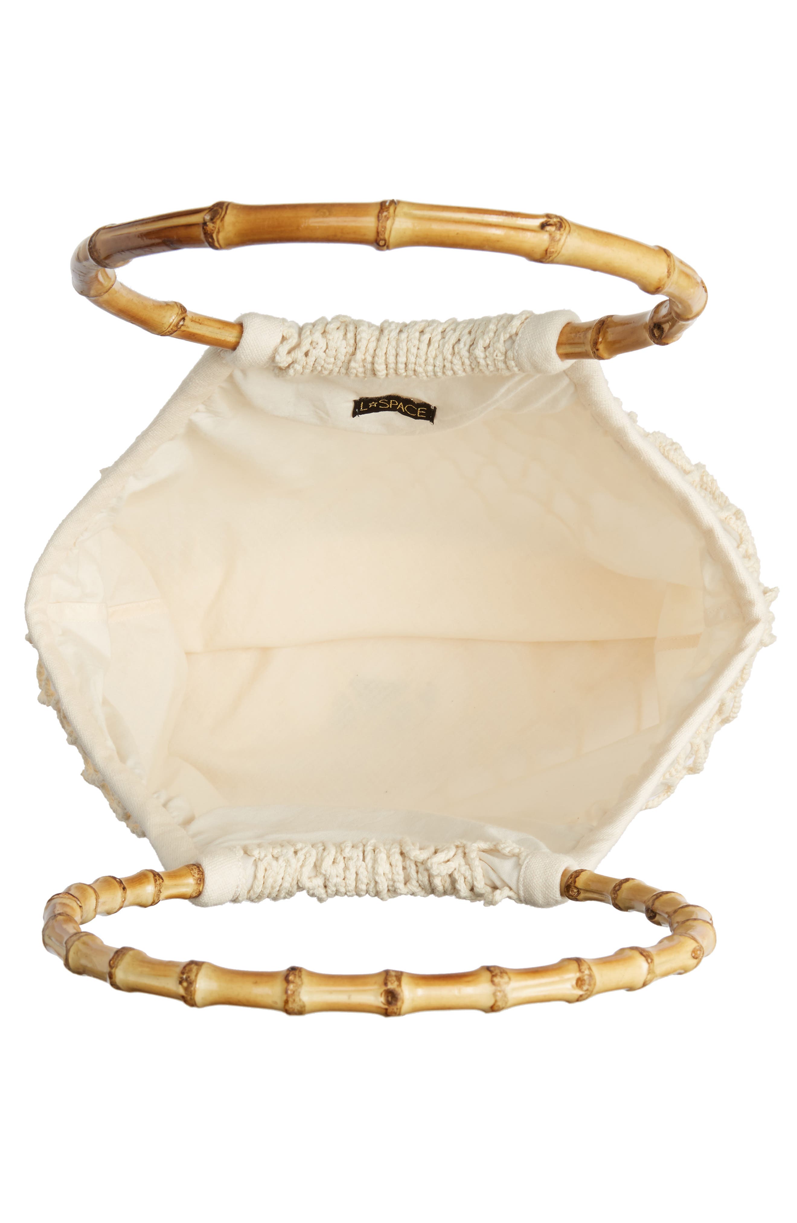 L Space Simon Net Hobo Bag, Alternate, color, NATURAL