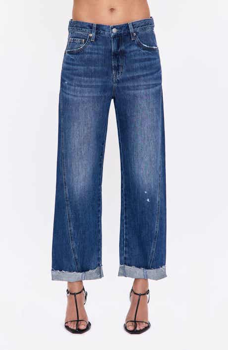 Pistola Kacey Cuffed High Waist Boyfriend Jeans