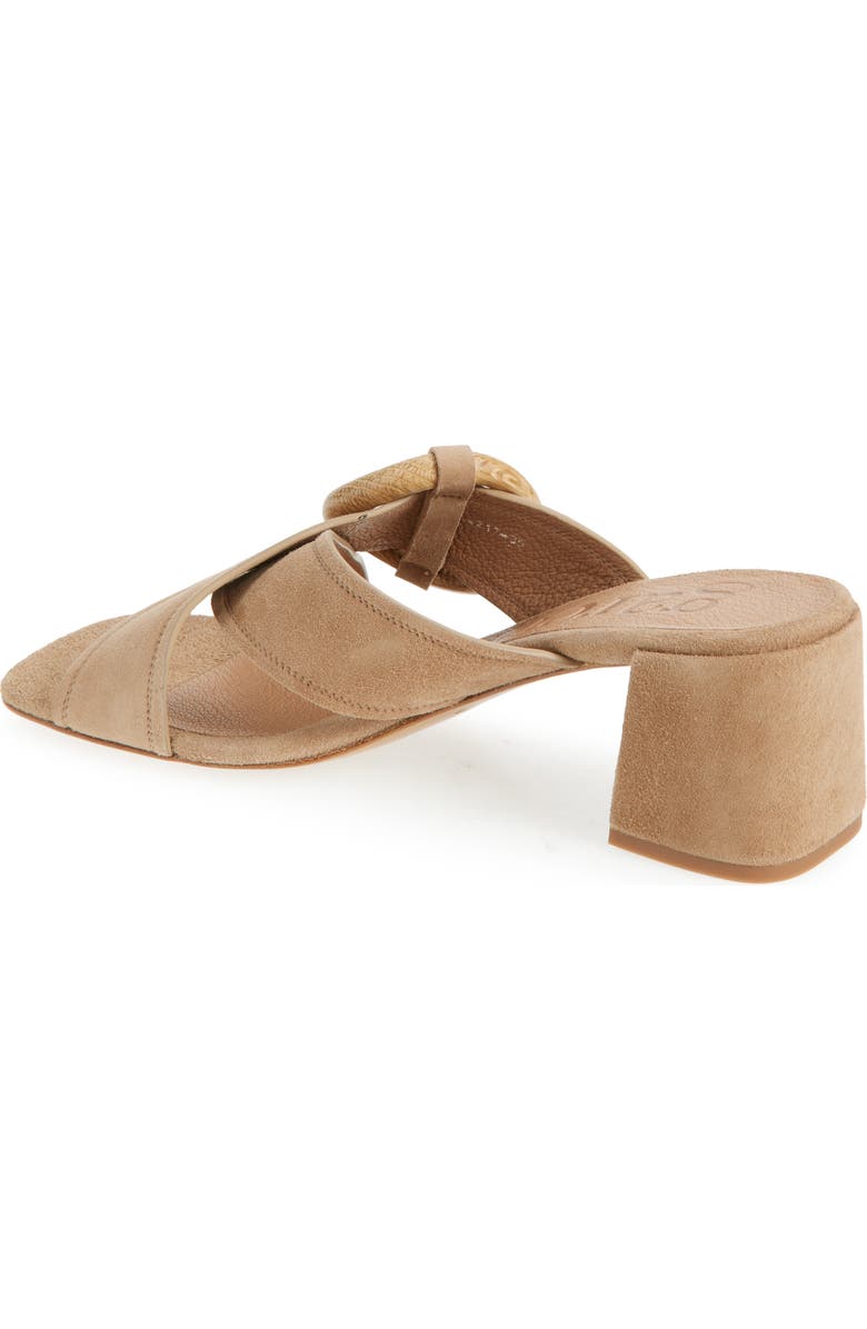 Pedro Garcia Uxia Slide Sandal, Alternate, color, Beige Plush Suede-Oak