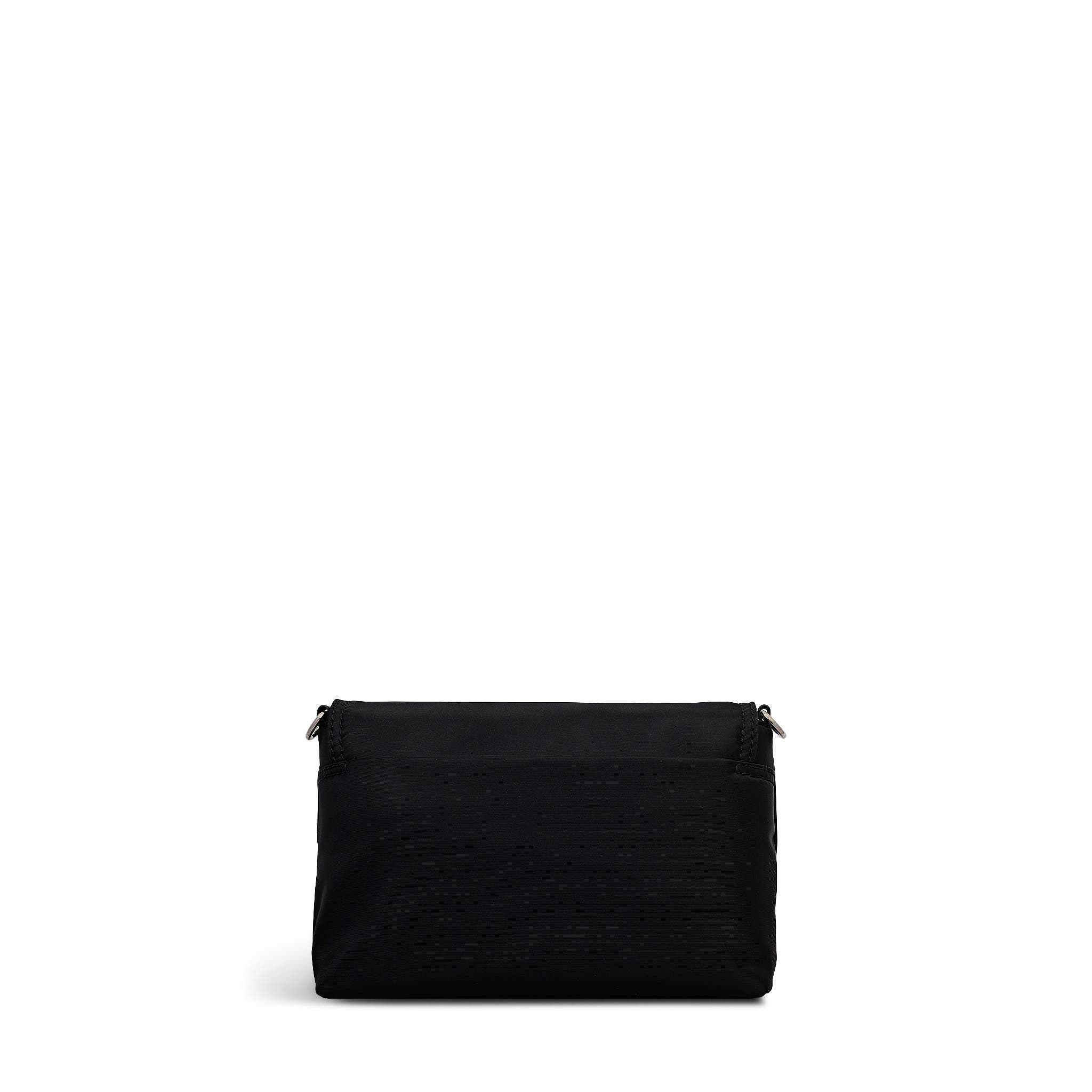 Radley Halley Row Medium Flapover Crossbody Bag, Alternate, color, Black