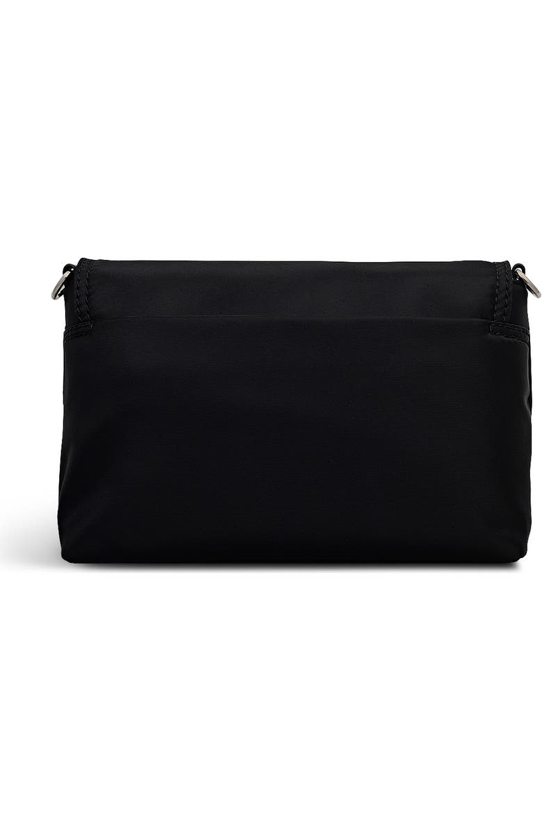 Radley Halley Row Medium Flapover Crossbody Bag, Alternate, color, Black
