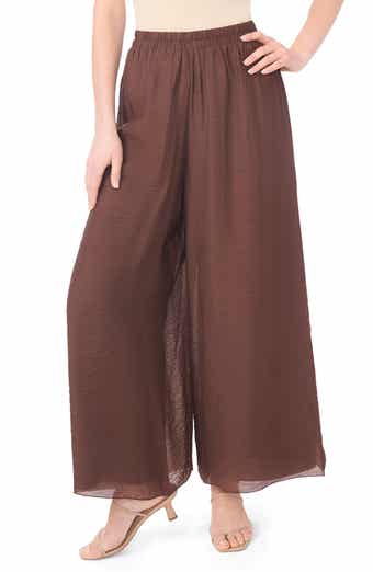 Halogen® Semisheer Wide Leg Pants