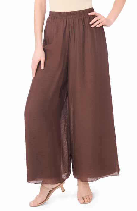 Halogen® Semisheer Wide Leg Pants