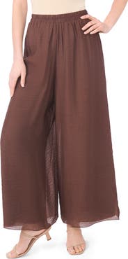 Halogen® Semisheer Wide Leg Pants