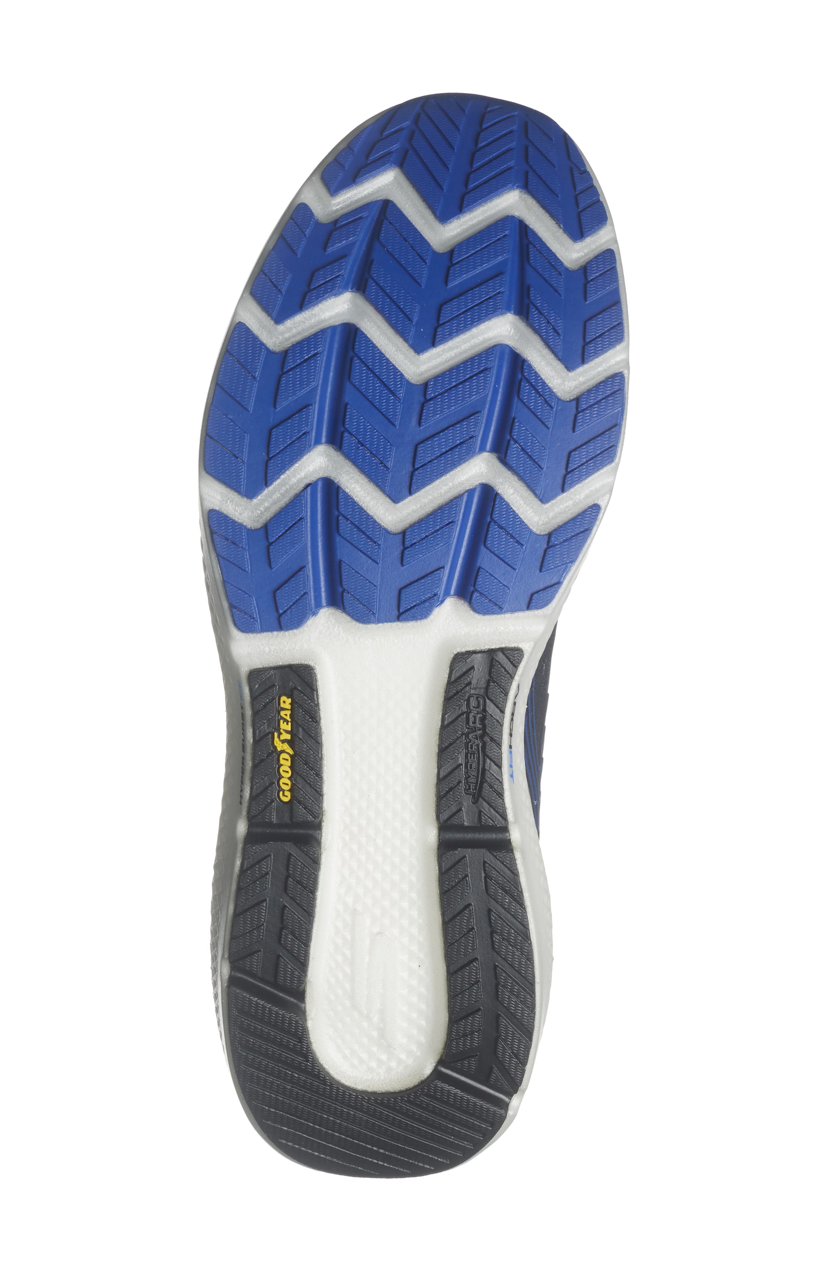 SKECHERS GO RUN Max Ride 11 Running Shoe, Alternate, color, Black/ Blue