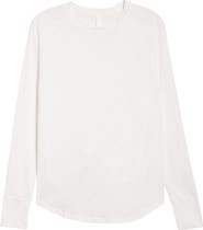 Zella Relaxed Washed 2.0 Long Sleeve Slub Tee