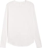 Zella Relaxed Washed 2.0 Long Sleeve Slub Tee