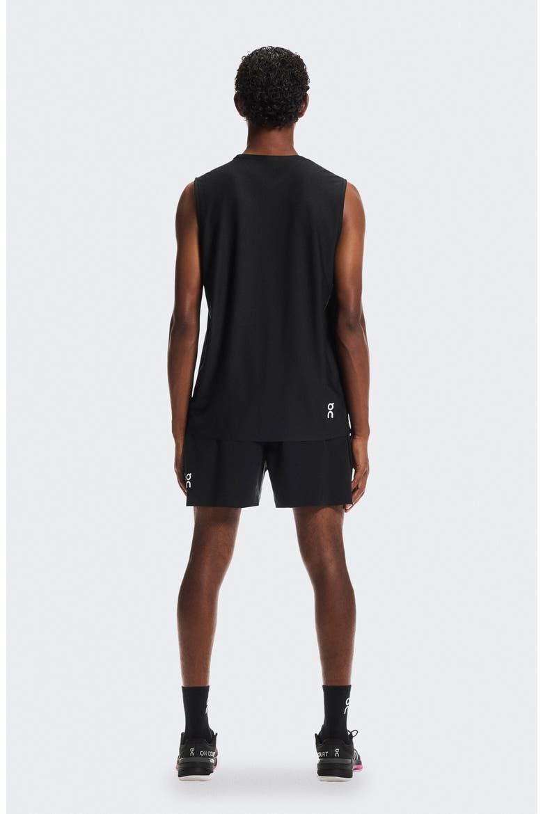 Court Performance Tennis Tank, Alternate, color, BLACK