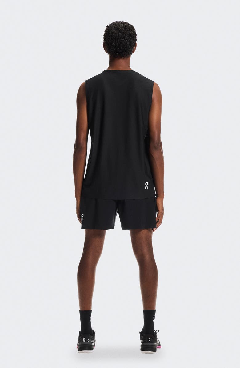On Court Performance Tennis Tank, Alternate, color, Black