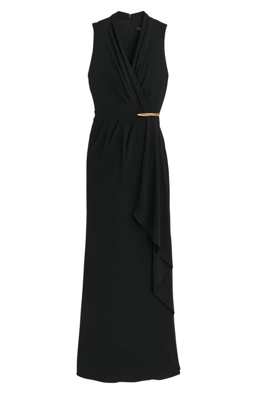 Donna Karan New York Sleeveless Gown In Black