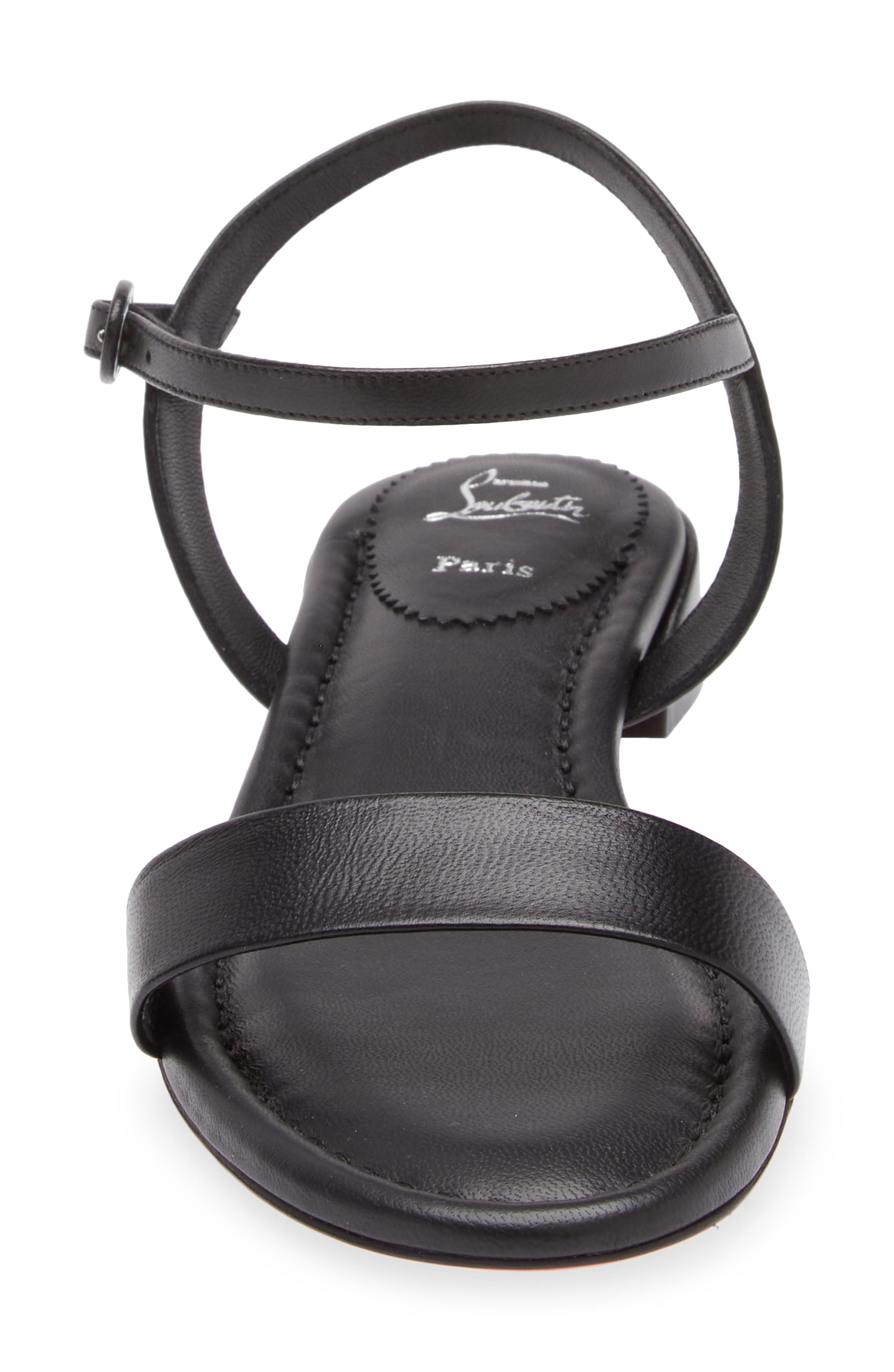 Christian Louboutin Sweet Jane Sandal, Alternate, color, Black
