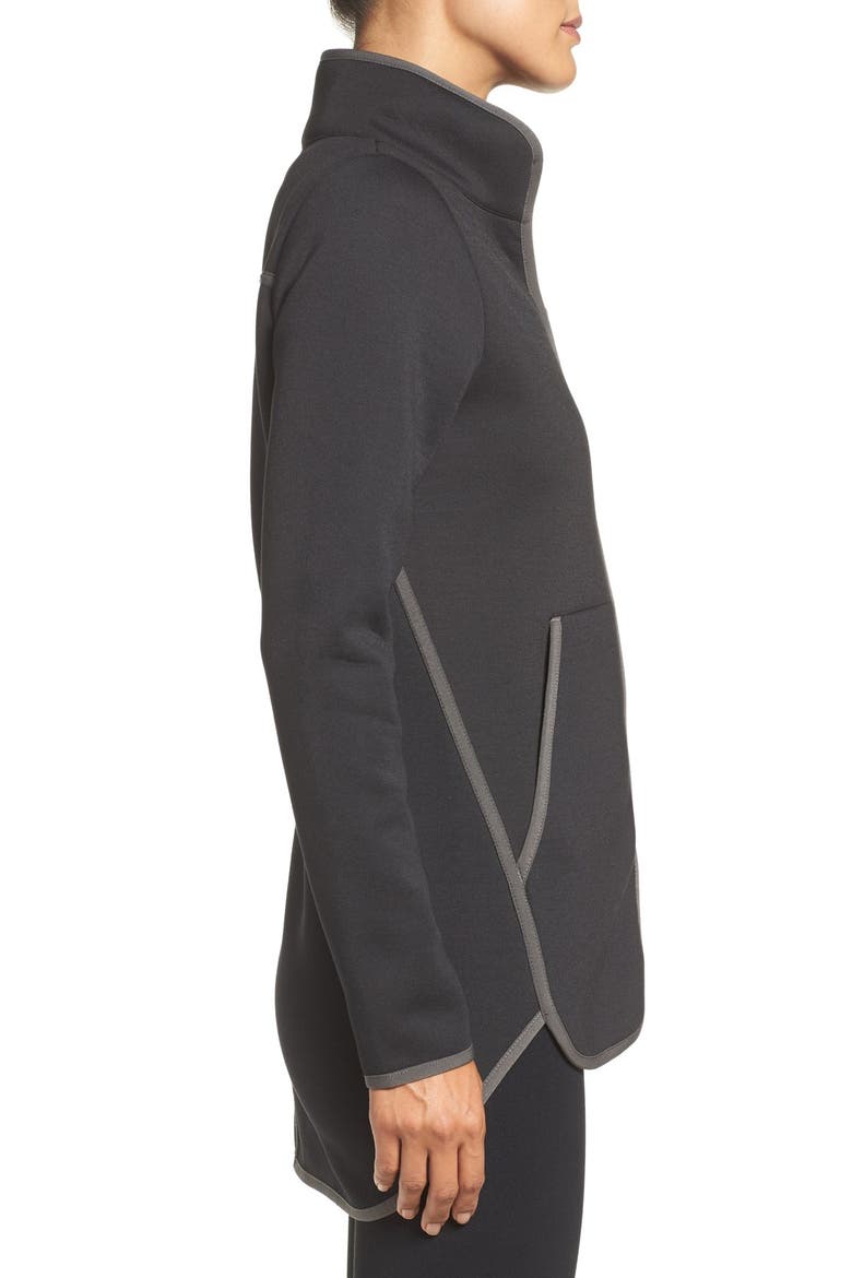 Neo Knit Jacket, Alternate, color, TNF BLACK