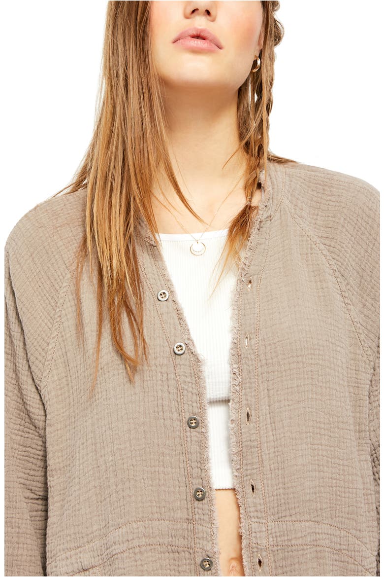 Summer Daydream Button Shirt, Alternate, color, CASHMERE