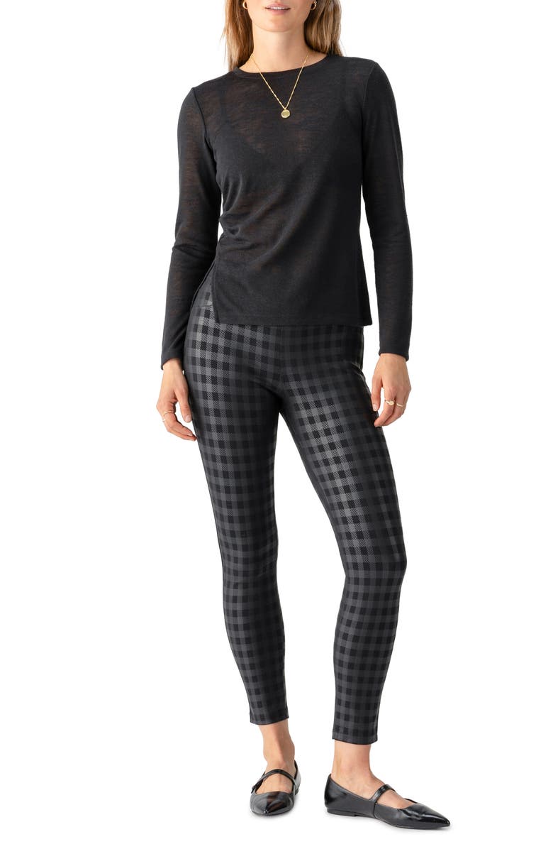 Sanctuary Something About Her Slub Crewneck Top, Alternate, color, 