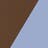 selected Chocolate/ Pearl Blue