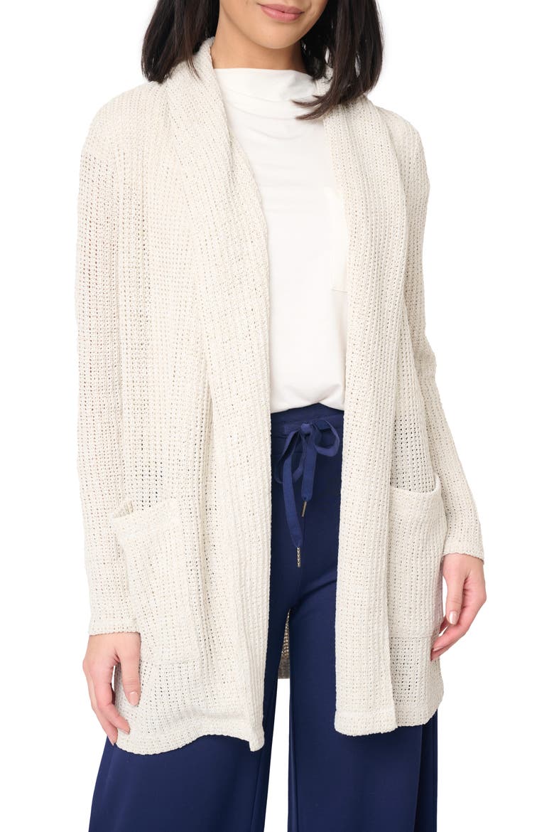 Shawl Collar Cardigan, Main, color, NATURAL