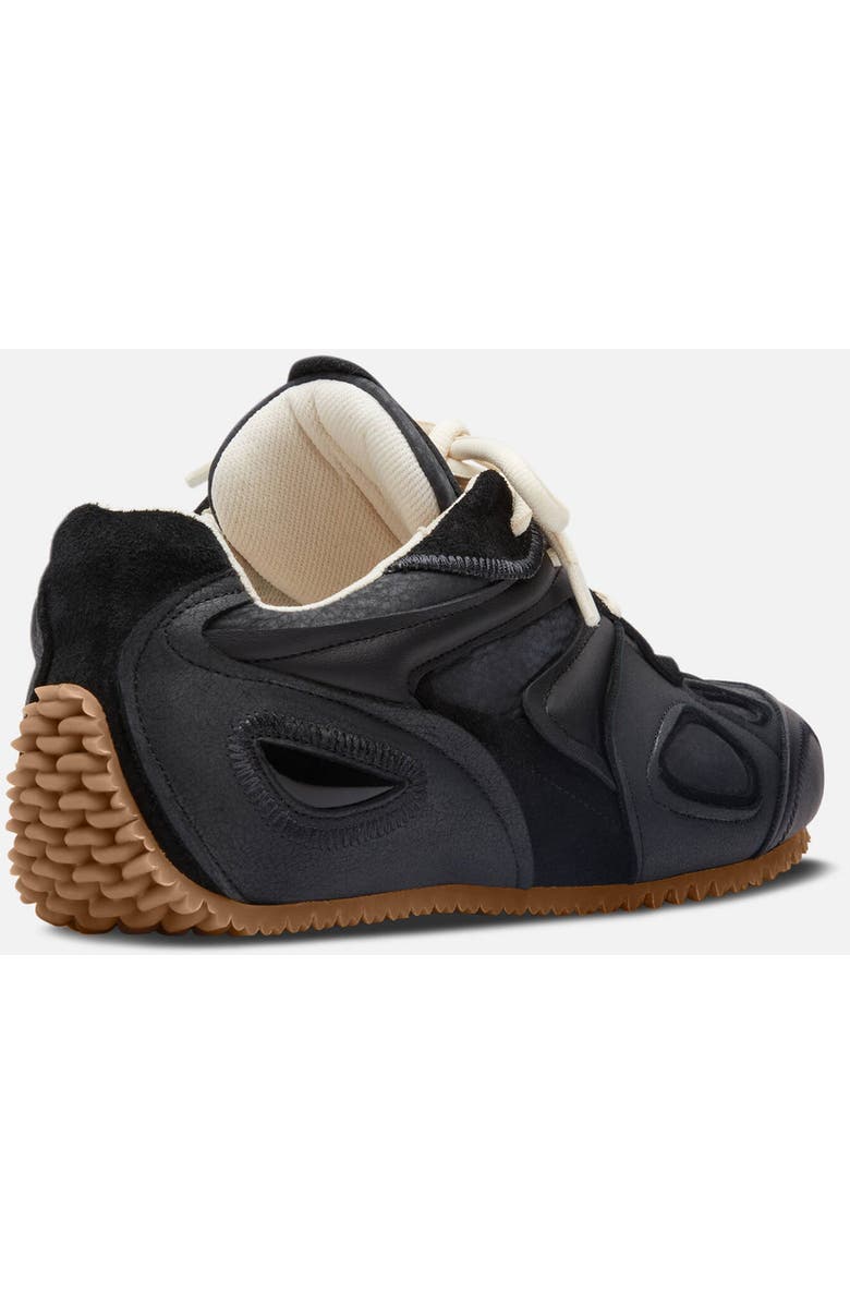 Axel Arigato Slow Leather Runner, Alternate, color, Black/Gum