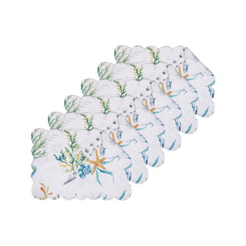 C & F Home C&f Home Marlowe Sound Placemats Set Of 6 In Multi