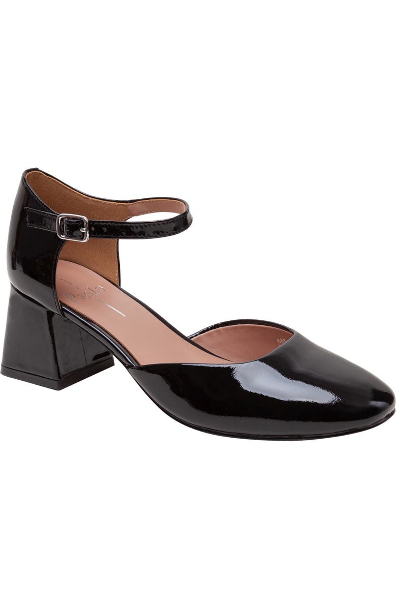 Linea Paolo Camelia Pump, Main, color, Black