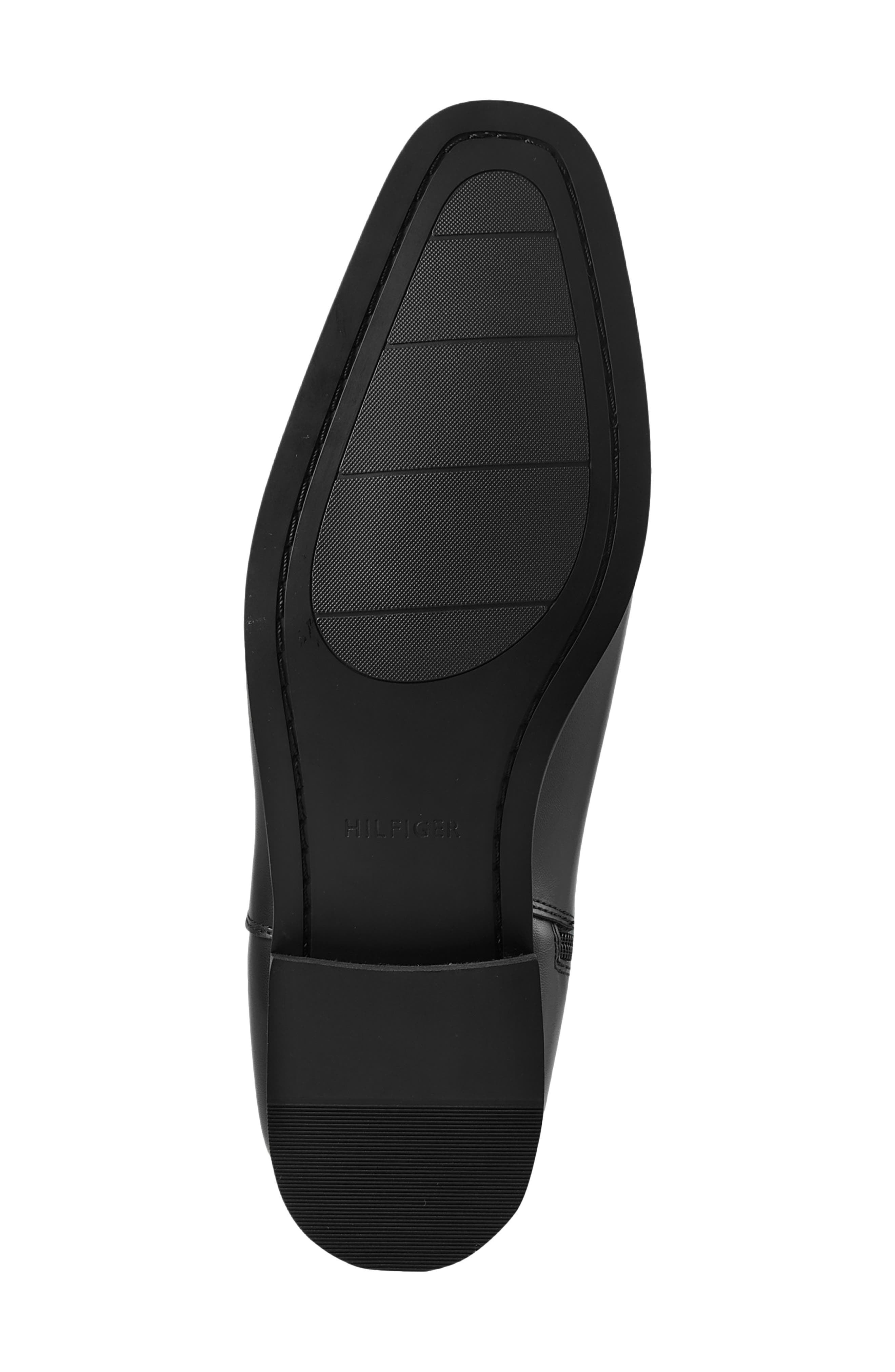 Solter Faux Leather Chelsea Boot, Alternate, color, BLACK